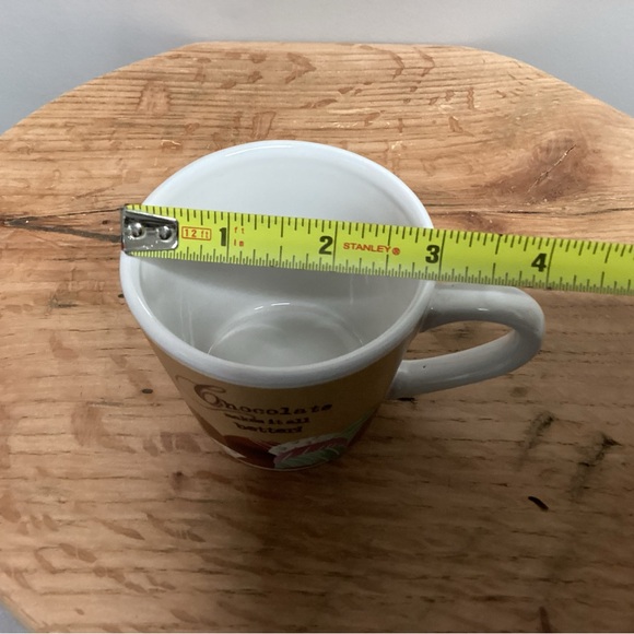 “2/$10” - V & S Houseware - “Chocolate Makes It All Better” Tea / Coffee Cup - Picture 8 of 10